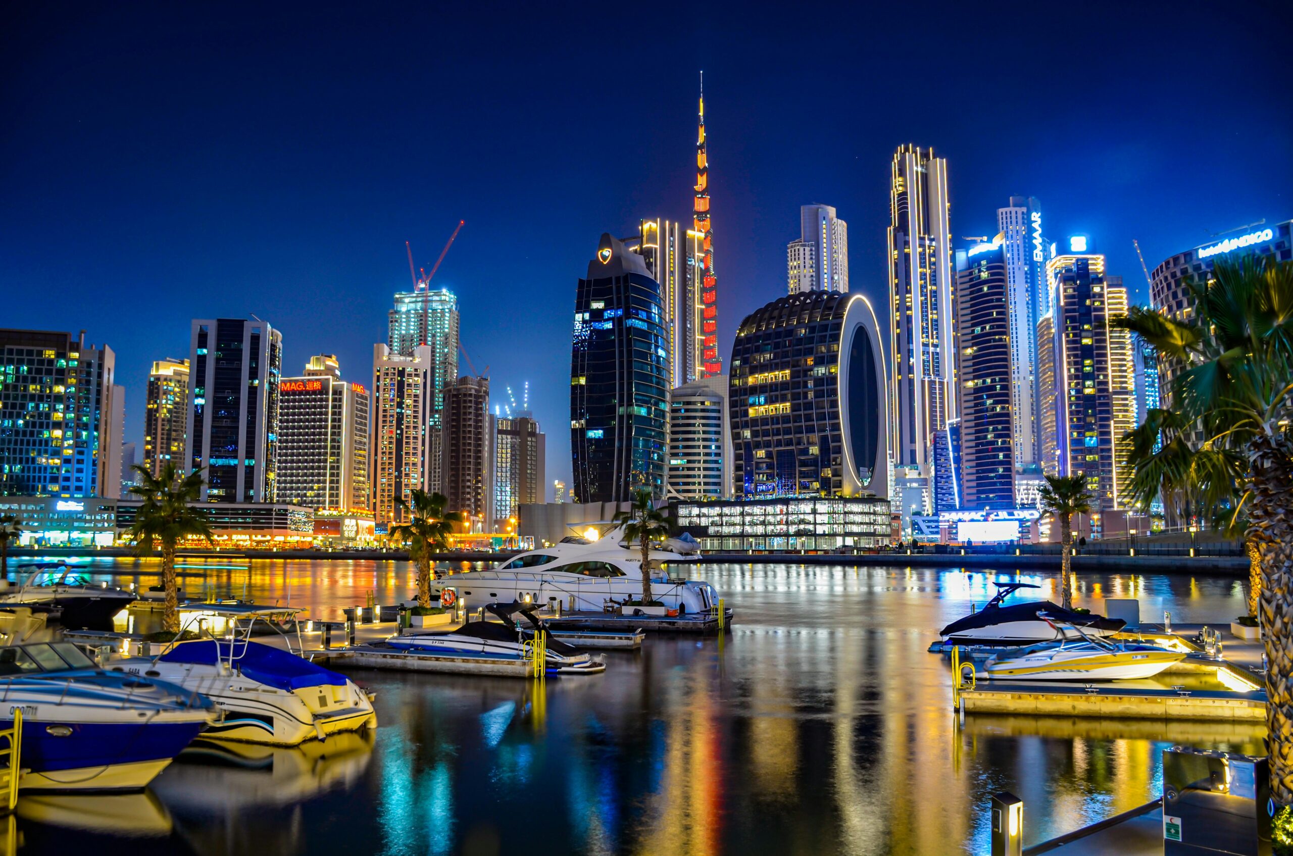 Downtown with Marina in Dubai