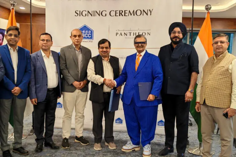 NBCC and Pantheon Development: AED3bn UAE Real Estate Partnership Unveiled